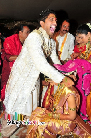 Allu Marriage with Sneha Reddy
