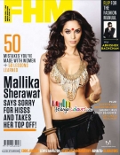 Mallika Sherawat FHM Magzine Cover Page Stills