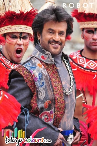 Rajinikanth-Aishwarya Rai Robot Wallpapers