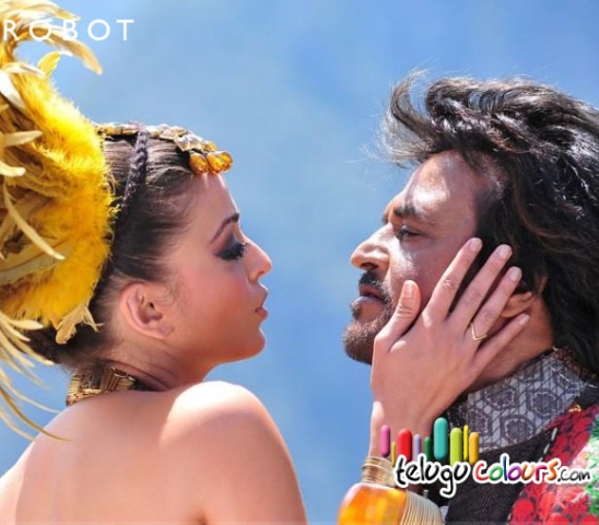 Rajinikanth-Aishwarya Rai Robot Wallpapers