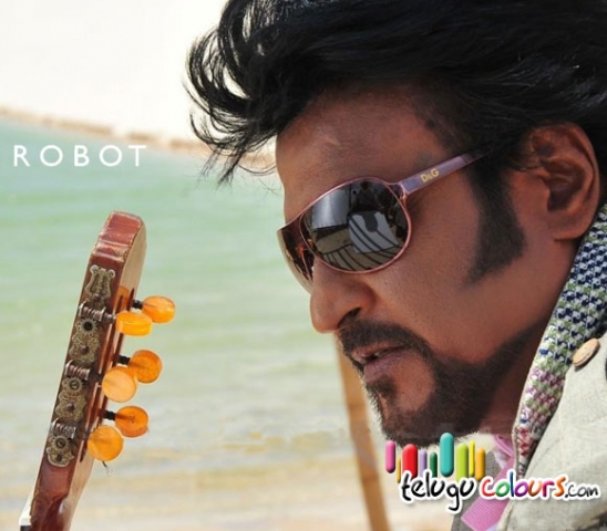 Rajinikanth-Aishwarya Rai Robot Wallpapers