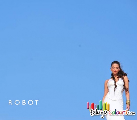 Rajinikanth-Aishwarya Rai Robot Wallpapers